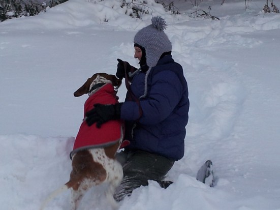 This one's from a mid-winter housesit with our friend Sal 