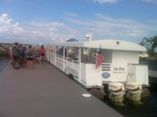 Loading the Bike Ferry
