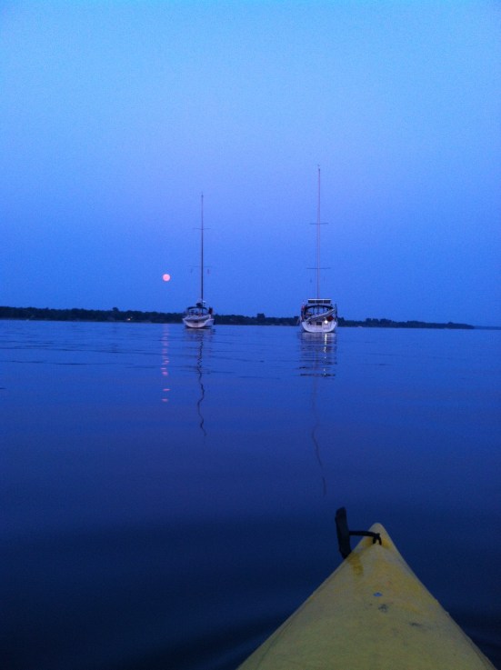 Funny how the super moon looks HUGE in person but I just couldn't get a picture where it looked like more than I tiny dot!